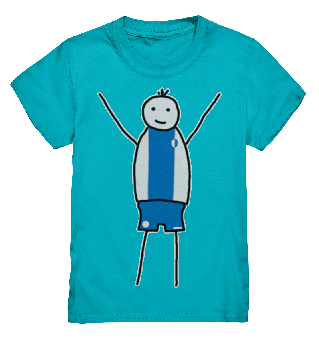 Magdeburg Fan-T-Shirt Strichmännchen - Kids Premium Shirt Magdeburg Fan-T-Shirt Strichmännchen - Kids Premium Shirt