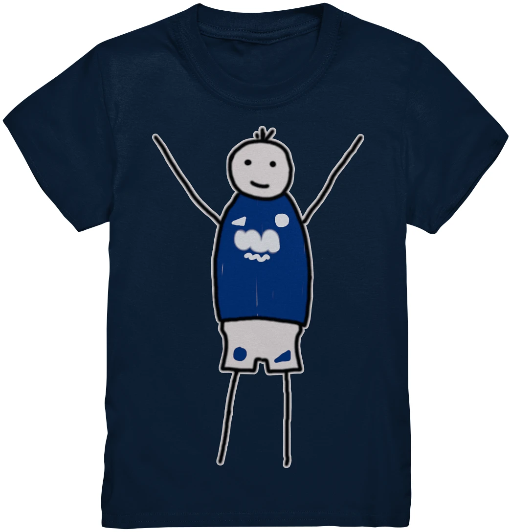 Schalke Fan T-Shirt Strichmännchen - Kids Premium Shirt Schalke Fan T-Shirt Strichmännchen - Kids Premium Shirt
