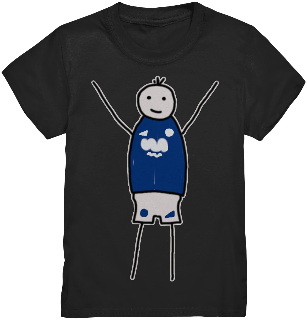 Schalke Fan T-Shirt Strichmännchen - Kids Premium Shirt Schalke Fan T-Shirt Strichmännchen - Kids Premium Shirt