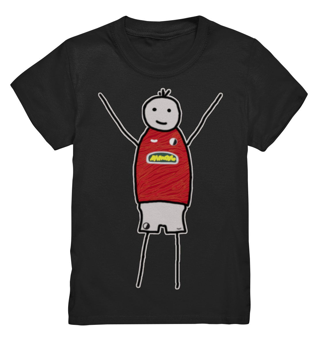 Freiburg Fan-T-Shirt Strichmännchen - Kids Premium Shirt Freiburg Fan-T-Shirt Strichmännchen - Kids Premium Shirt
