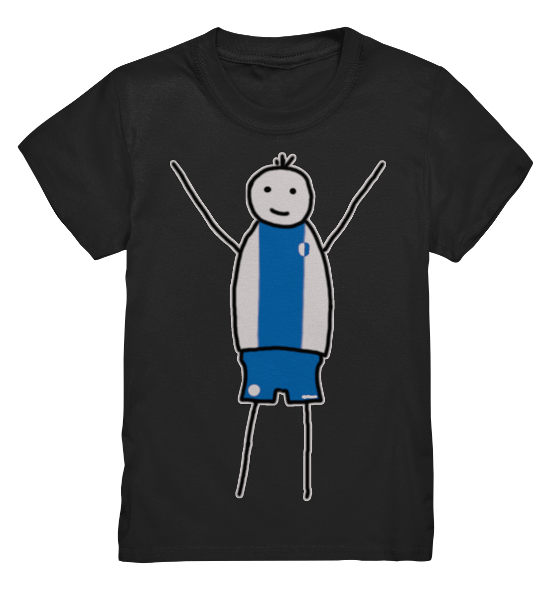 Magdeburg Fan-T-Shirt Strichmännchen - Kids Premium Shirt Magdeburg Fan-T-Shirt Strichmännchen - Kids Premium Shirt