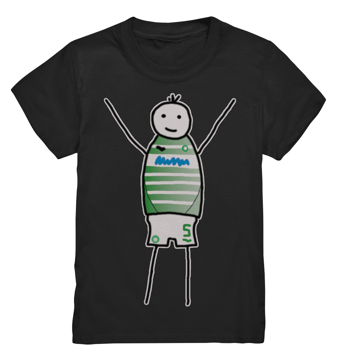 Fürth Fan-T-Shirt Strichmännchen - Kids Premium Shirt Fürth Fan-T-Shirt Strichmännchen - Kids Premium Shirt