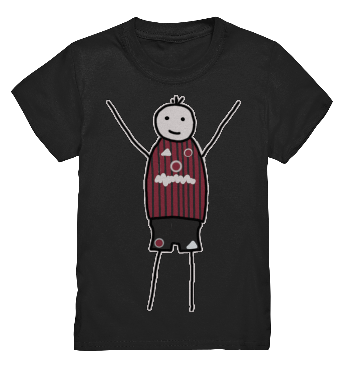 Nürnberg Fan-T-Shirt Strichmännchen - Kids Premium Shirt Nürnberg Fan-T-Shirt Strichmännchen - Kids Premium Shirt