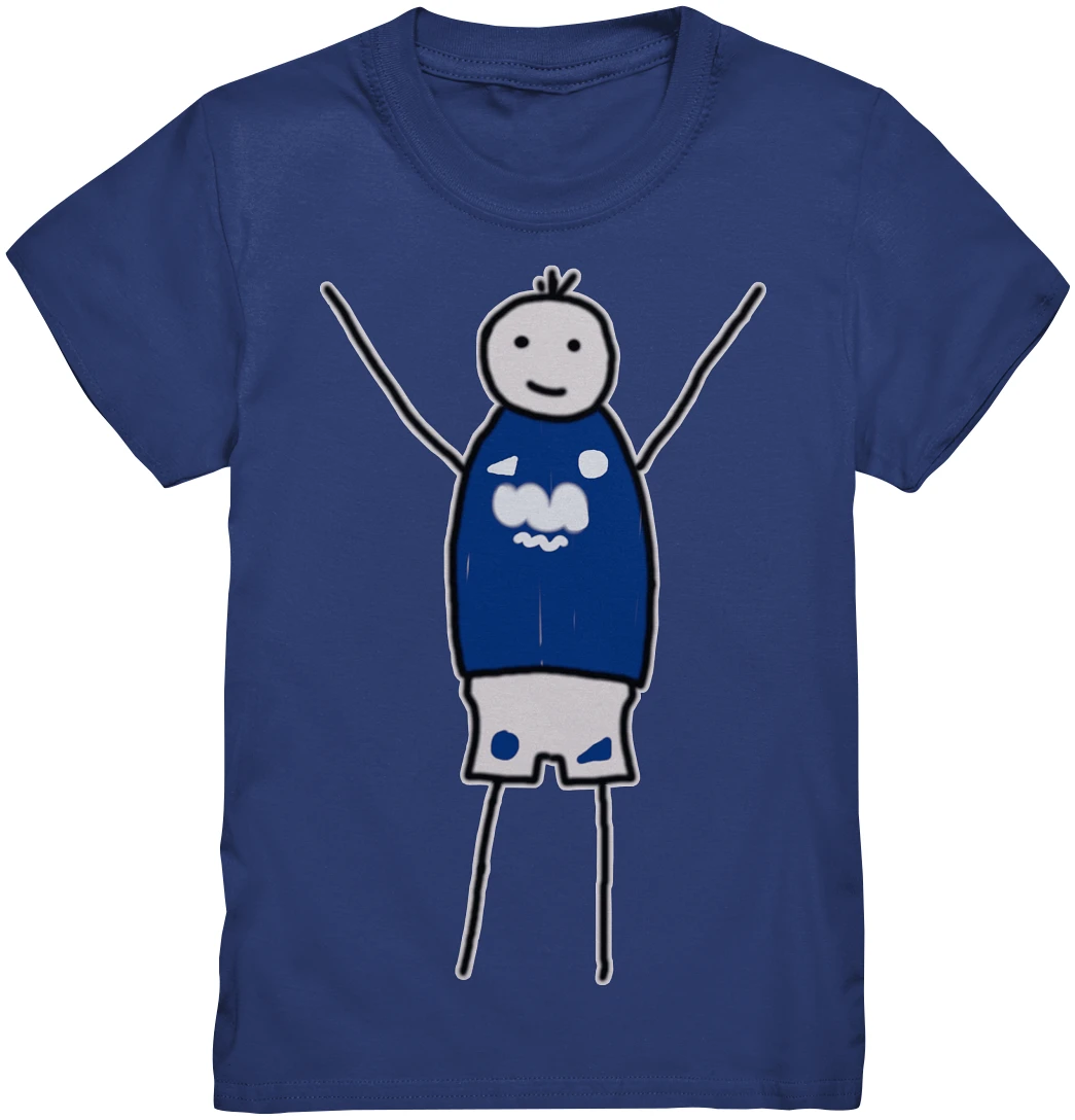 Schalke Fan T-Shirt Strichmännchen - Kids Premium Shirt Schalke Fan T-Shirt Strichmännchen - Kids Premium Shirt