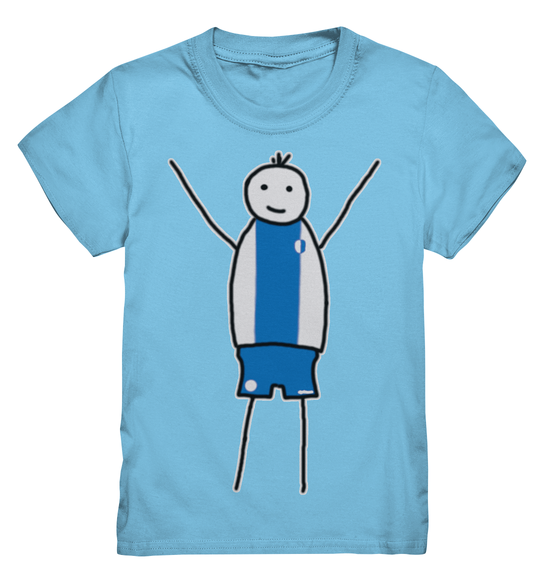Magdeburg Fan-T-Shirt Strichmännchen - Kids Premium Shirt Magdeburg Fan-T-Shirt Strichmännchen - Kids Premium Shirt