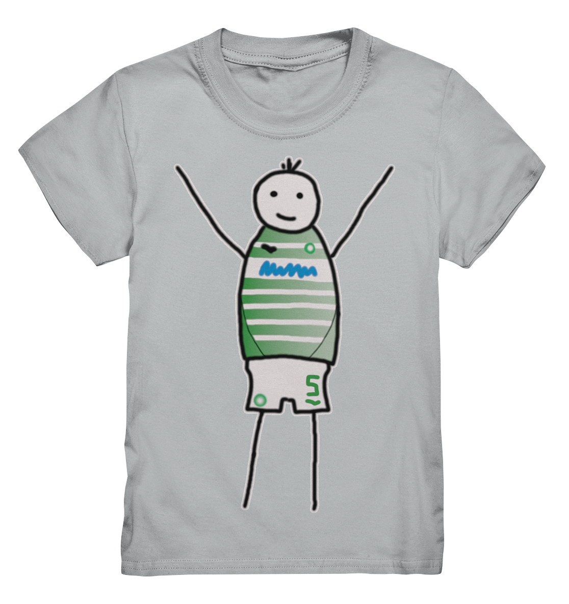 Fürth Fan-T-Shirt Strichmännchen - Kids Premium Shirt Fürth Fan-T-Shirt Strichmännchen - Kids Premium Shirt