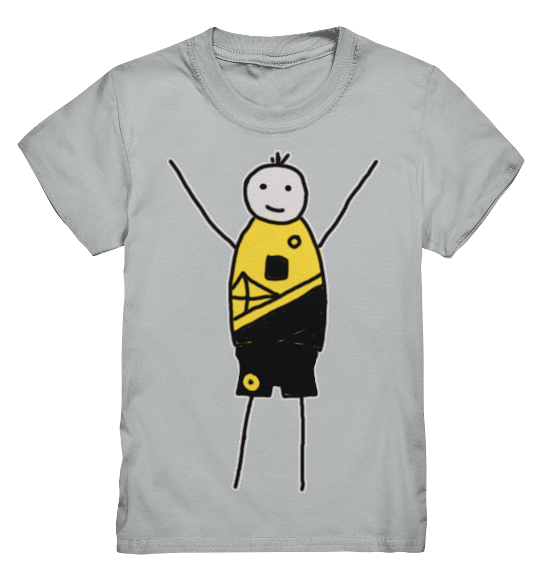 Dortmund Fan-T-Shirt Strichmännchen - Kids Premium Shirt Dortmund Fan-T-Shirt Strichmännchen - Kids Premium Shirt