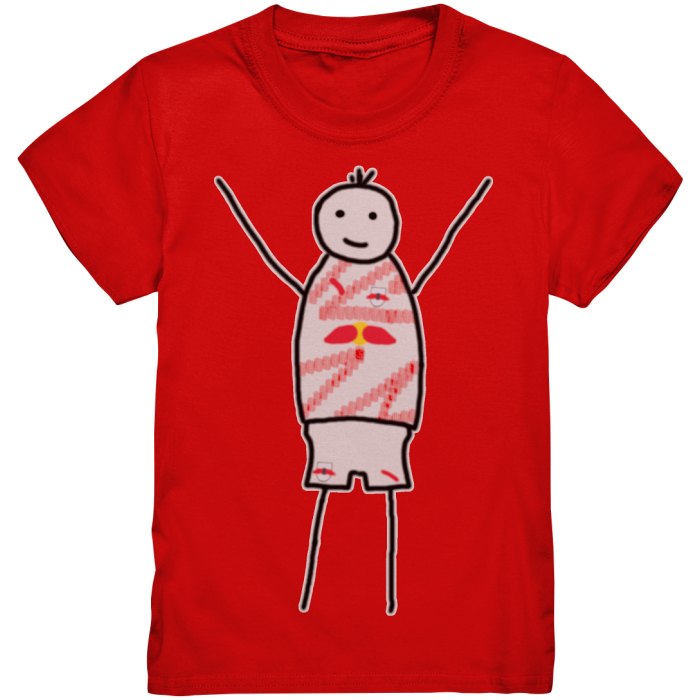 Leipzig Fan-T-Shirt Strichmännchen - Kids Premium Shirt