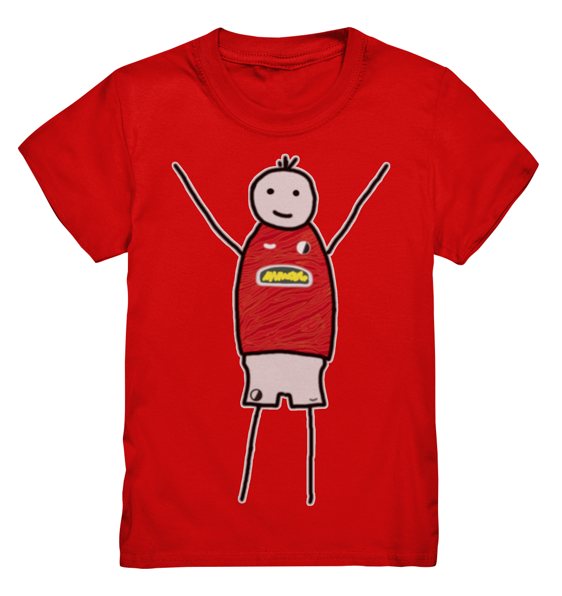 Freiburg Fan-T-Shirt Strichmännchen - Kids Premium Shirt Freiburg Fan-T-Shirt Strichmännchen - Kids Premium Shirt