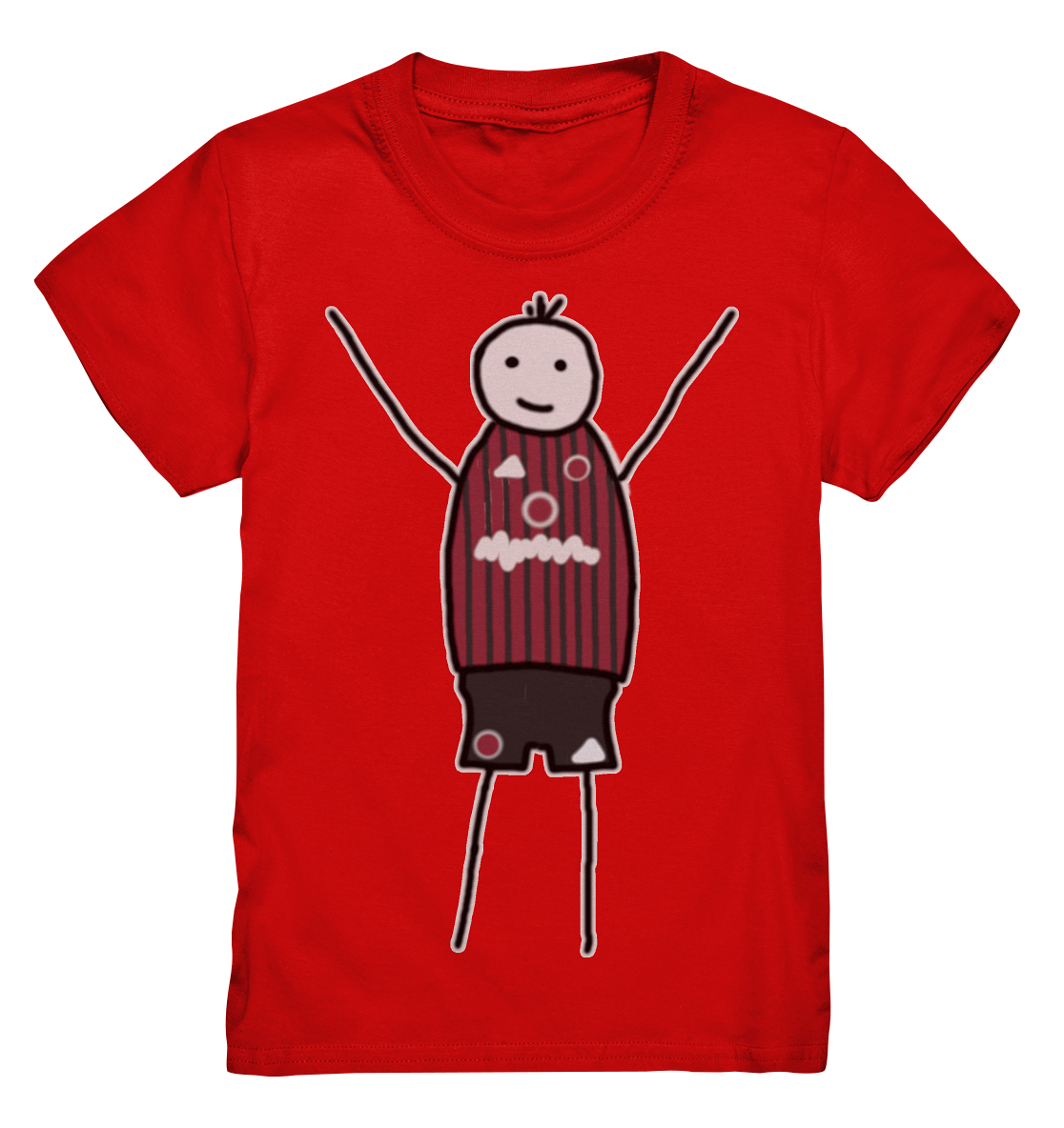 Nürnberg Fan-T-Shirt Strichmännchen - Kids Premium Shirt Nürnberg Fan-T-Shirt Strichmännchen - Kids Premium Shirt