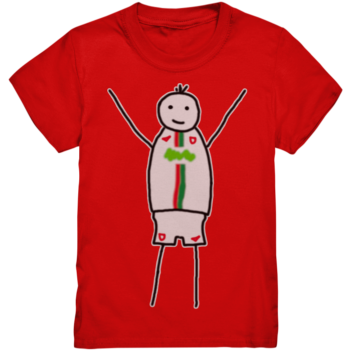 Augsburg Fan-T-Shirt Strichmännchen - Kids Premium Shirt