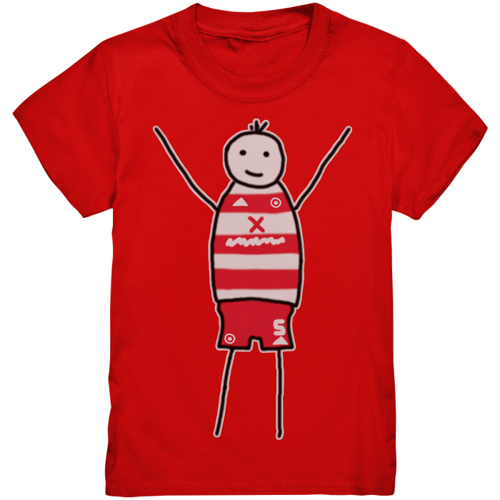 Düsseldorf Fan-T-Shirt Strichmännchen - Kids Premium Shirt