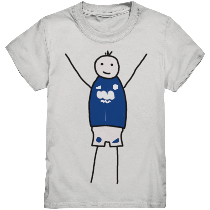 Schalke Fan T-Shirt Strichmännchen - Kids Premium Shirt Schalke Fan T-Shirt Strichmännchen - Kids Premium Shirt