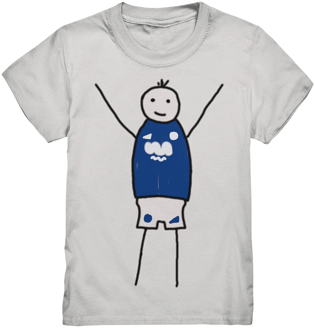 Schalke Fan T-Shirt Strichmännchen - Kids Premium Shirt Schalke Fan T-Shirt Strichmännchen - Kids Premium Shirt