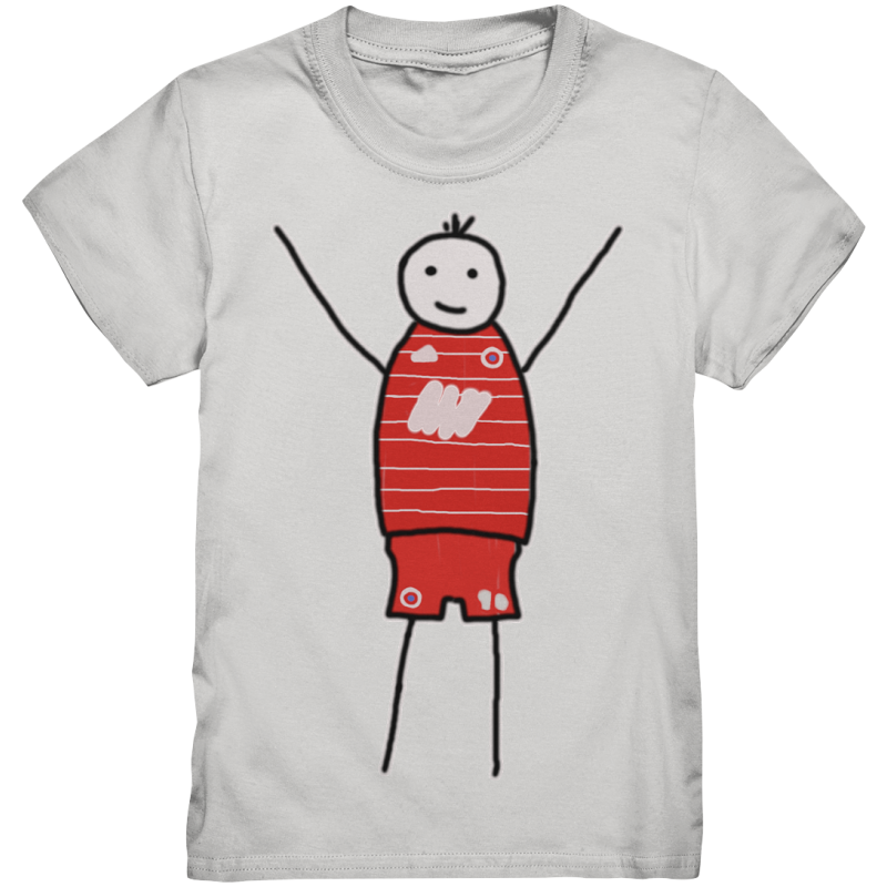 München Fan T-Shirt Strichmännchen - Kids Premium Shirt