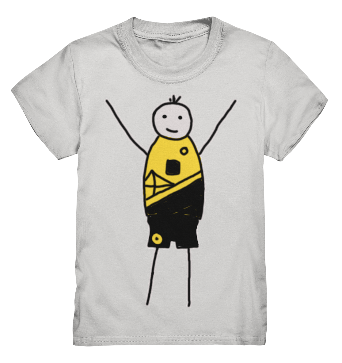 Dortmund Fan-T-Shirt Strichmännchen - Kids Premium Shirt Dortmund Fan-T-Shirt Strichmännchen - Kids Premium Shirt