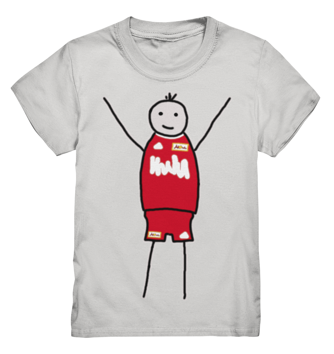 Union Fan-T-Shirt Strichmännchen - Kids Premium Shirt Union Fan-T-Shirt Strichmännchen - Kids Premium Shirt