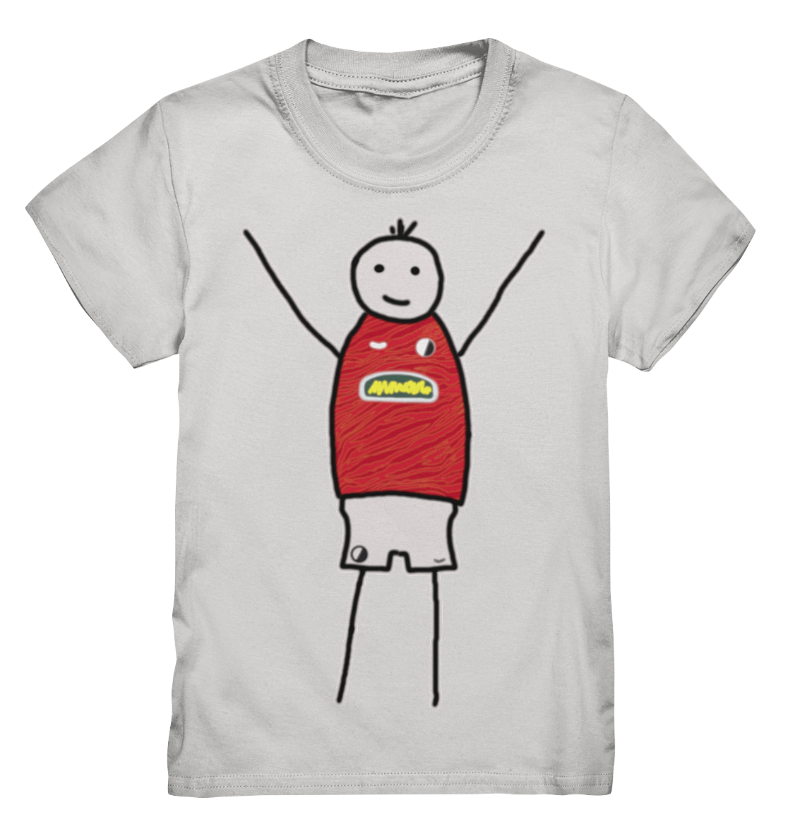 Freiburg Fan-T-Shirt Strichmännchen - Kids Premium Shirt Freiburg Fan-T-Shirt Strichmännchen - Kids Premium Shirt
