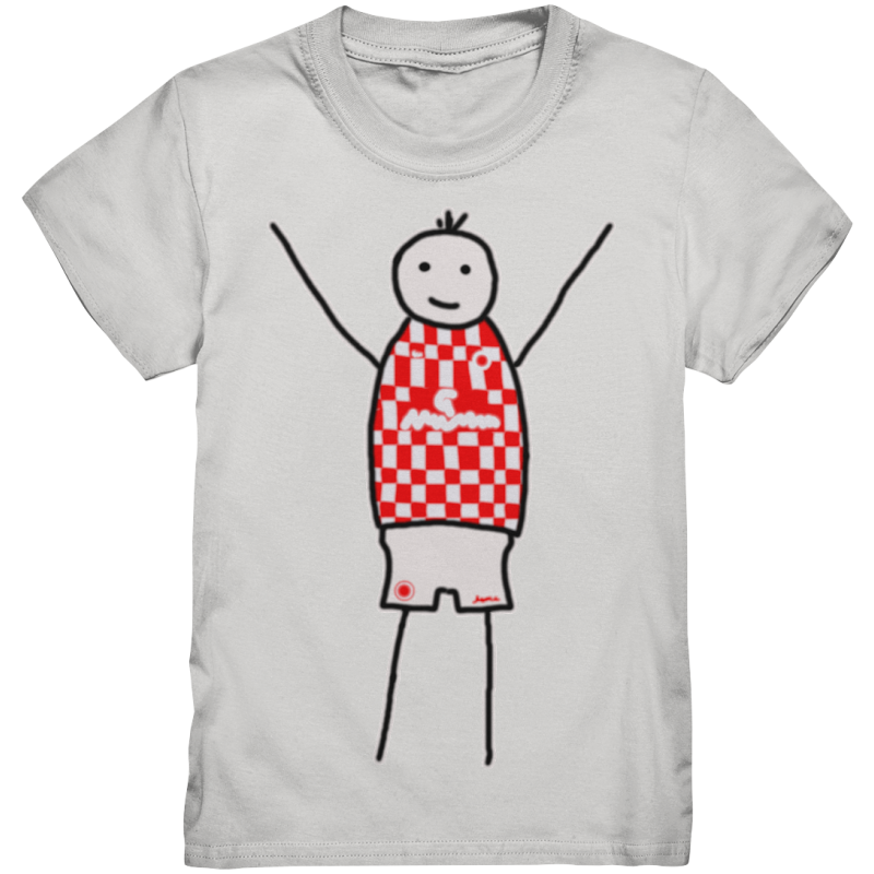 Mainz Fan-T-Shirt Strichmännchen - Kids Premium Shirt