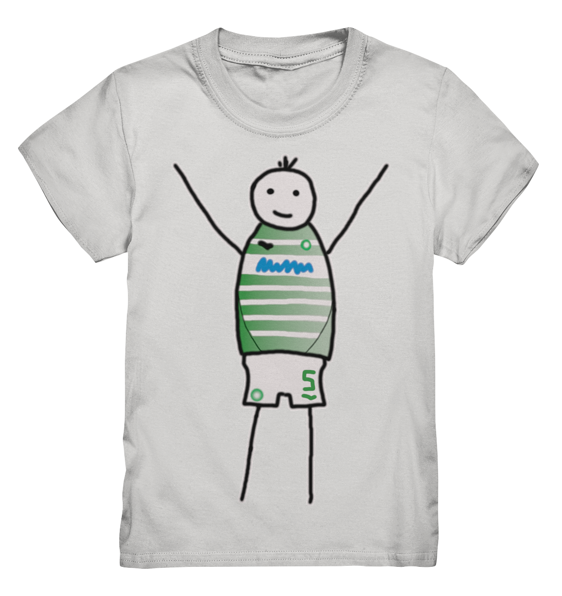 Fürth Fan-T-Shirt Strichmännchen - Kids Premium Shirt Fürth Fan-T-Shirt Strichmännchen - Kids Premium Shirt