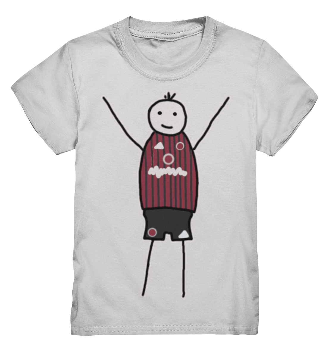 Nürnberg Fan-T-Shirt Strichmännchen - Kids Premium Shirt Nürnberg Fan-T-Shirt Strichmännchen - Kids Premium Shirt