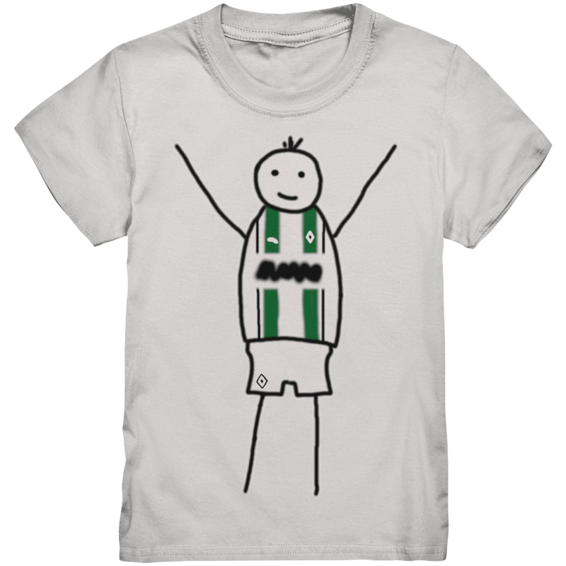Mönchengladbach Fan-T-Shirt Strichmännchen - Kids Premium Shirt