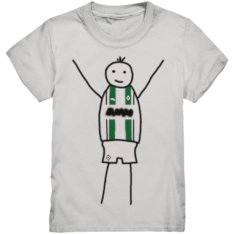 Mönchengladbach Fan-T-Shirt Strichmännchen - Kids Premium Shirt Mönchengladbach Fan-T-Shirt Strichmännchen - Kids Premium Shirt