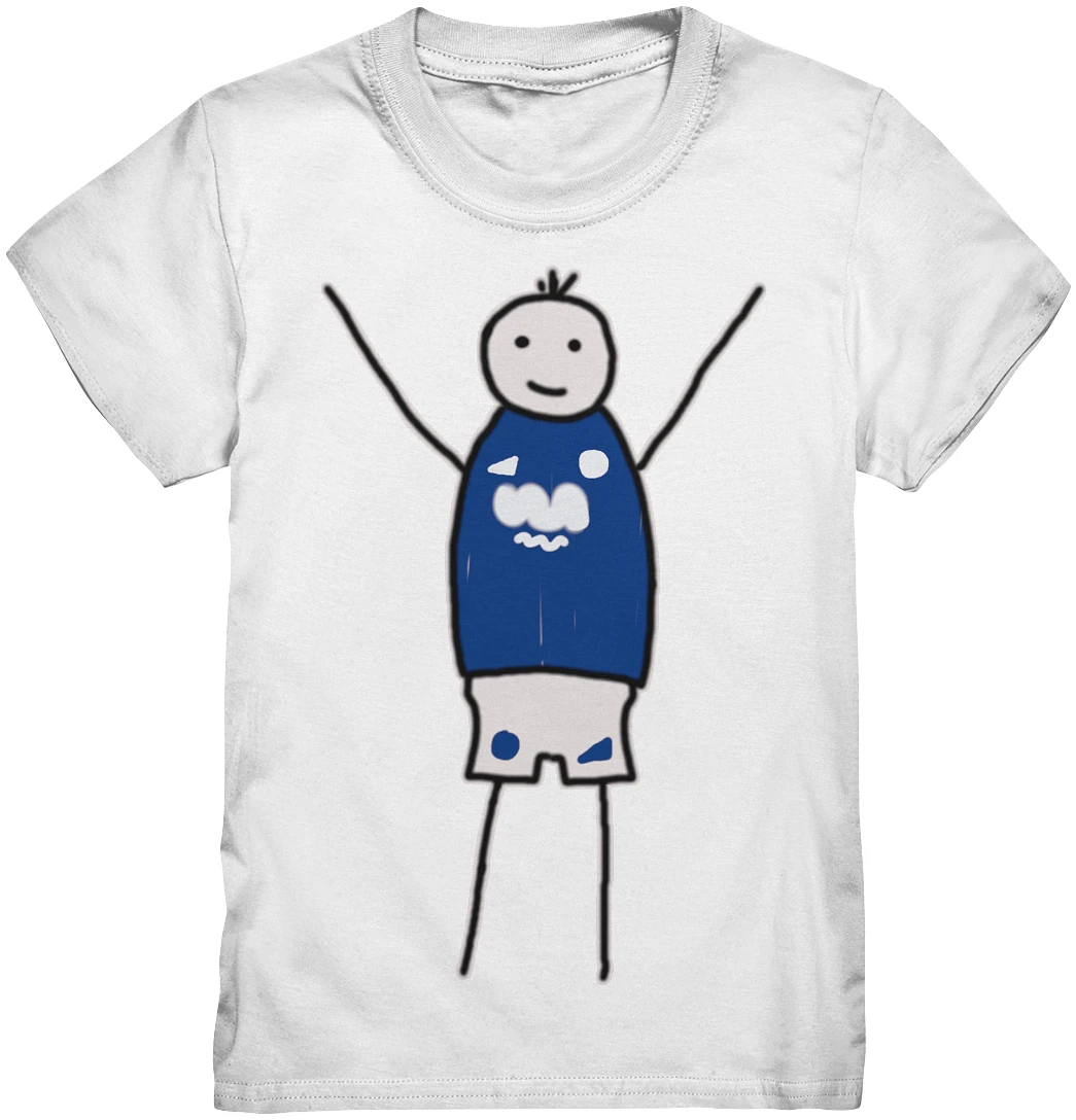 Schalke Fan T-Shirt Strichmännchen - Kids Premium Shirt Schalke Fan T-Shirt Strichmännchen - Kids Premium Shirt