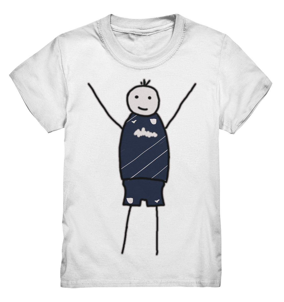 Bochum Fan T-Shirt Strichmännchen - Kids Premium Shirt Bochum Fan T-Shirt Strichmännchen - Kids Premium Shirt