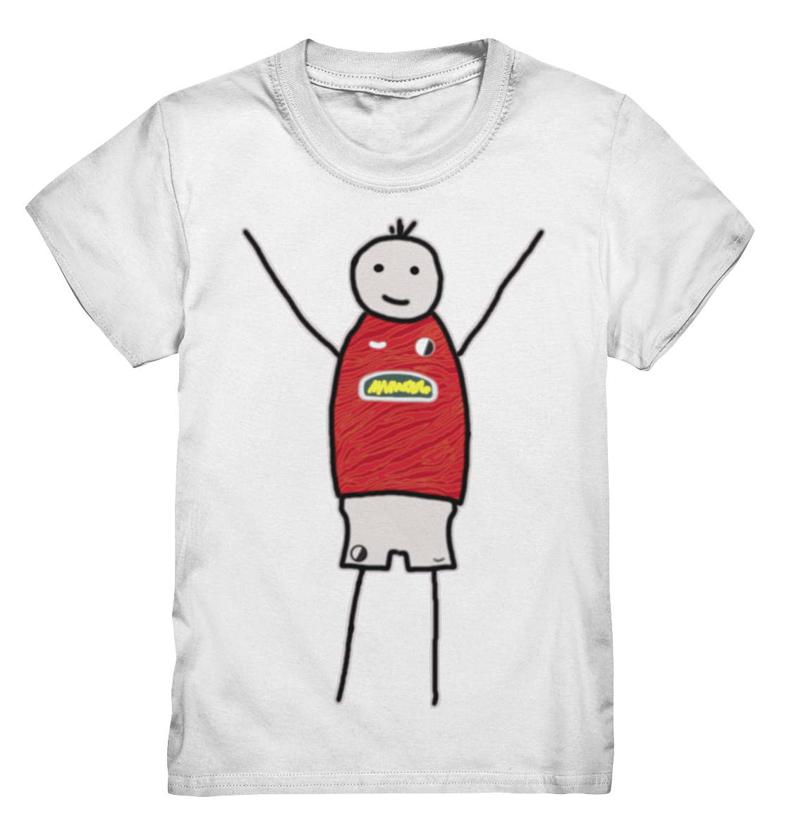 Freiburg Fan-T-Shirt Strichmännchen - Kids Premium Shirt Freiburg Fan-T-Shirt Strichmännchen - Kids Premium Shirt