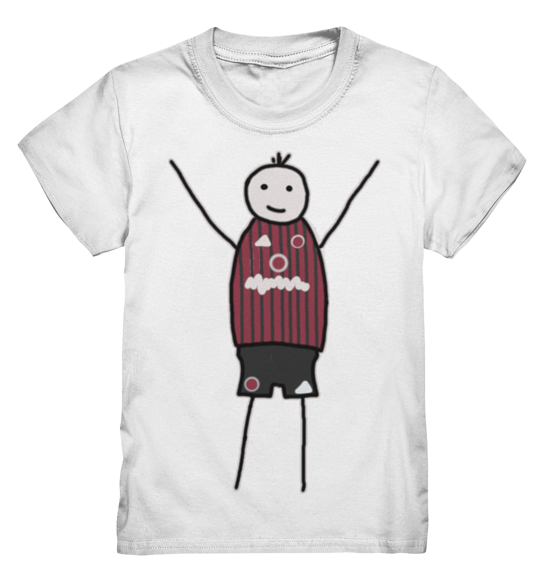 Nürnberg Fan-T-Shirt Strichmännchen - Kids Premium Shirt Nürnberg Fan-T-Shirt Strichmännchen - Kids Premium Shirt
