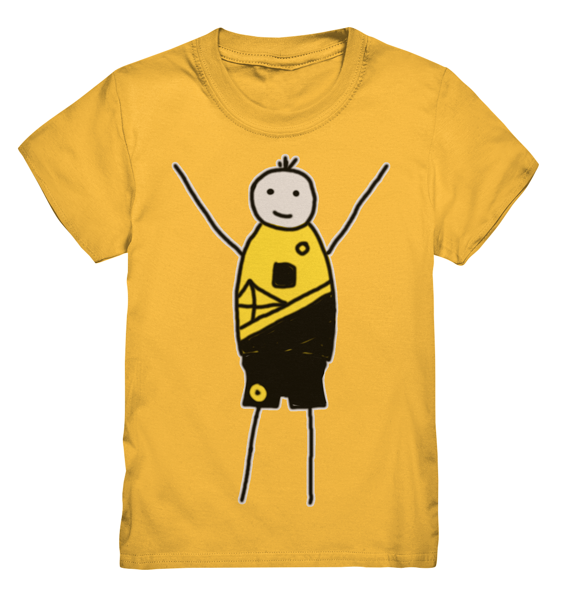 Dortmund Fan-T-Shirt Strichmännchen - Kids Premium Shirt Dortmund Fan-T-Shirt Strichmännchen - Kids Premium Shirt