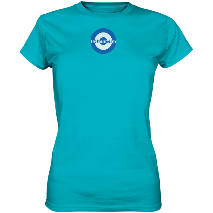 Hoffenheim Fan T-Shirt Kokarde klein "Hoffenheim" - Ladies Premium Shirt