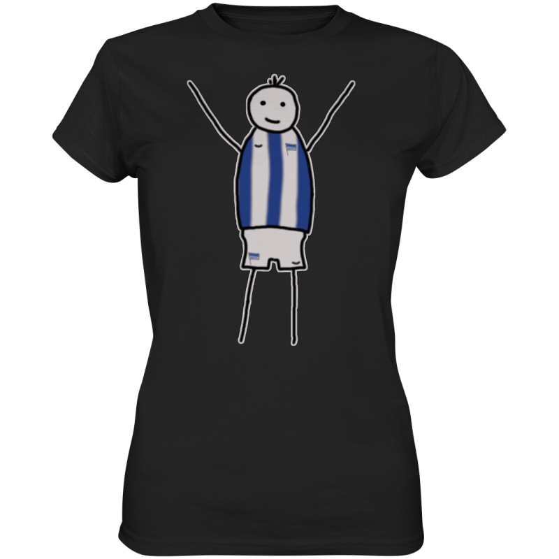 Berlin Fan-T-Shirt Strichmännchen - Ladies Premium Shirt