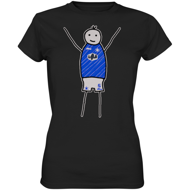 Darmstadt Fan-T-Shirt Strichmännchen - Ladies Premium Shirt Darmstadt Fan-T-Shirt Strichmännchen - Ladies Premium Shirt