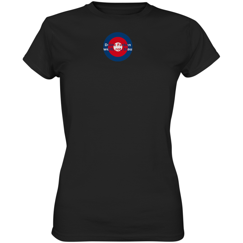 Heidenheim Fan-T-Shirt Kokarde klein "Deine Farben..." - Ladies Premium Shirt