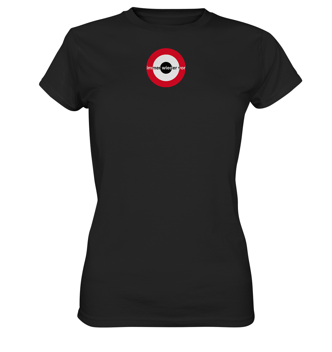 Freiburg Fan-T-Shirt Kokarde klein "immer wieder vor" - Ladies Premium Shirt Freiburg Fan-T-Shirt Kokarde klein "immer wieder vor" - Ladies Premium Shirt