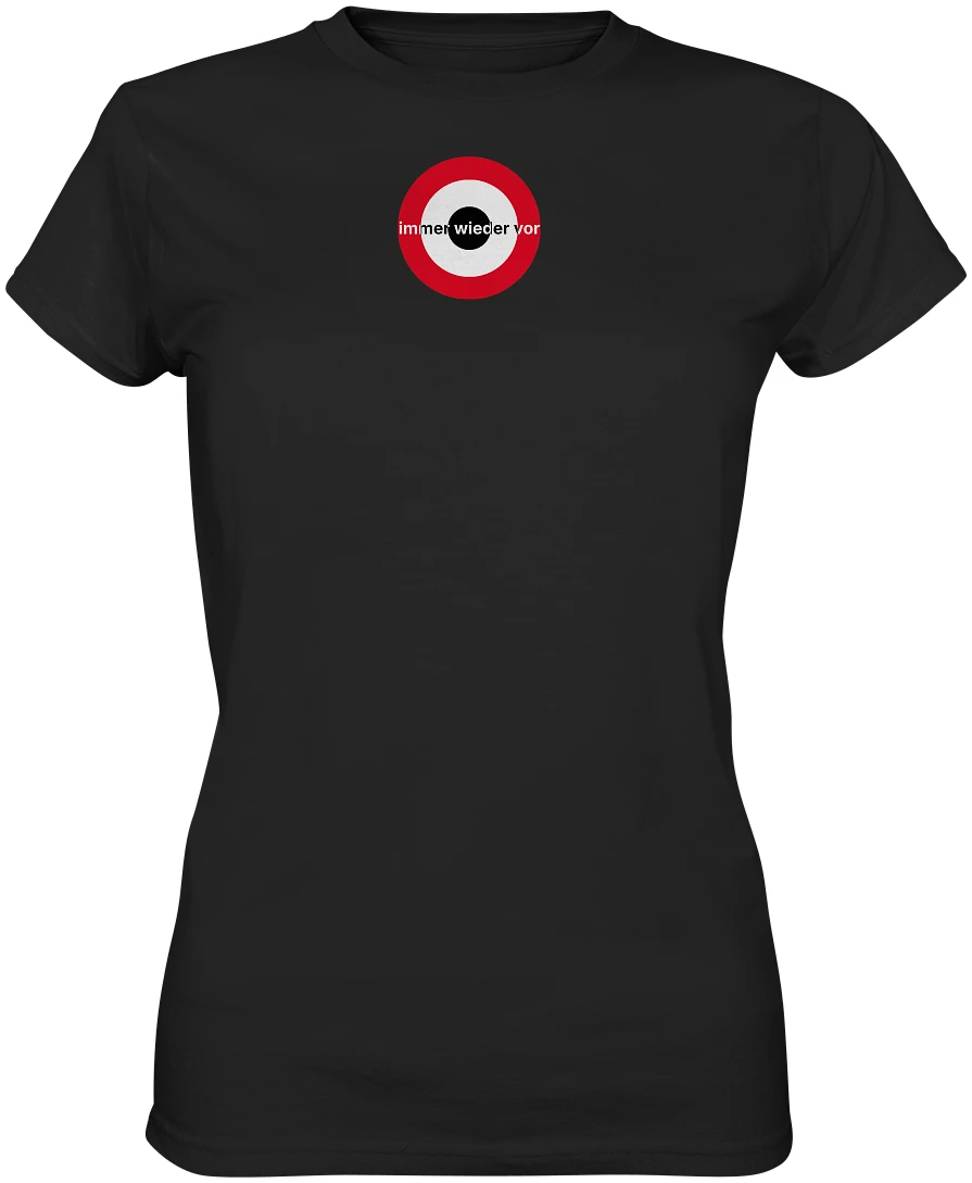 Freiburg Fan-T-Shirt Kokarde klein "immer wieder vor" - Ladies Premium Shirt Freiburg Fan-T-Shirt Kokarde klein "immer wieder vor" - Ladies Premium Shirt
