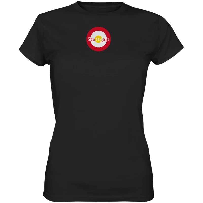Stuttgart Fan-T-Shirt Kokarde klein "Stuttgart" - Ladies Premium Shirt