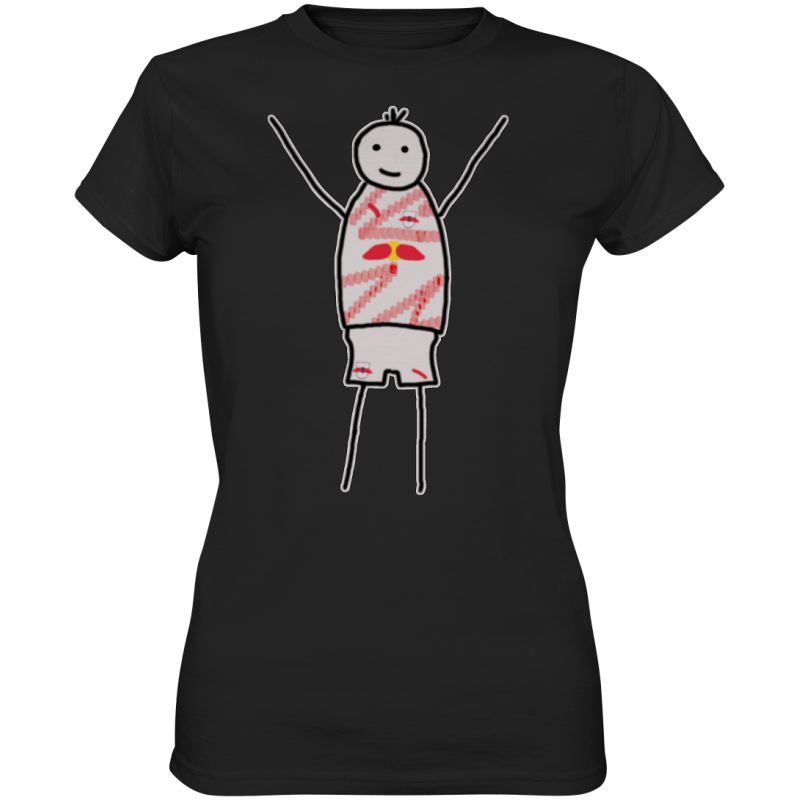 Leipzig Fan-T-Shirt Strichmännchen - Ladies Premium Shirt