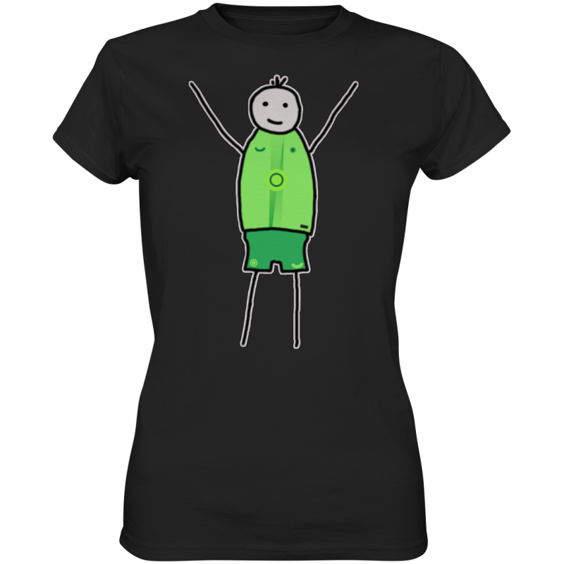 Wolfsburg Fan-T-Shirt Strichmännchen - Ladies Premium Shirt