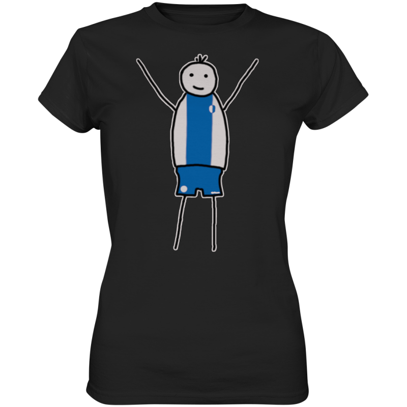 Magdeburg Fan-T-Shirt Strichmännchen - Ladies Premium Shirt