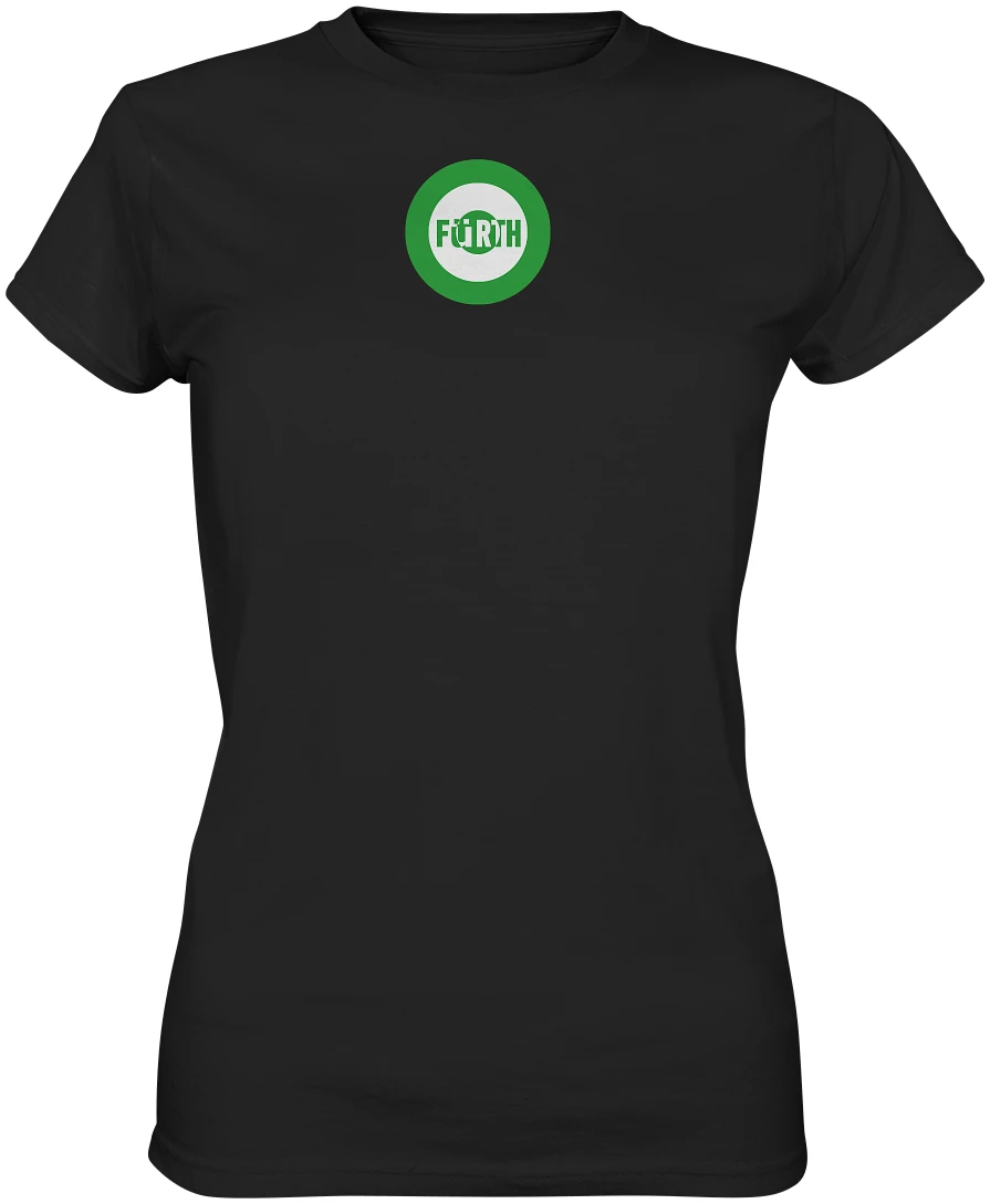 Fürth Fan-T-Shirt Kokarde klein "Fürth" - Ladies Premium Shirt Fürth Fan-T-Shirt Kokarde klein "Fürth" - Ladies Premium Shirt