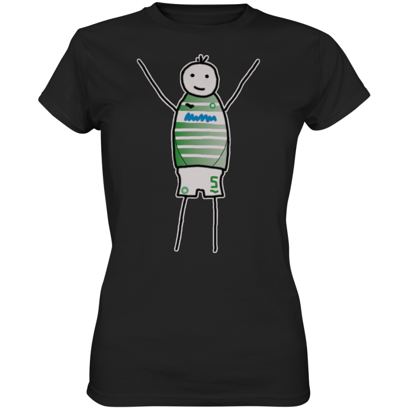 Fürth Fan-T-Shirt Strichmännchen - Ladies Premium Shirt