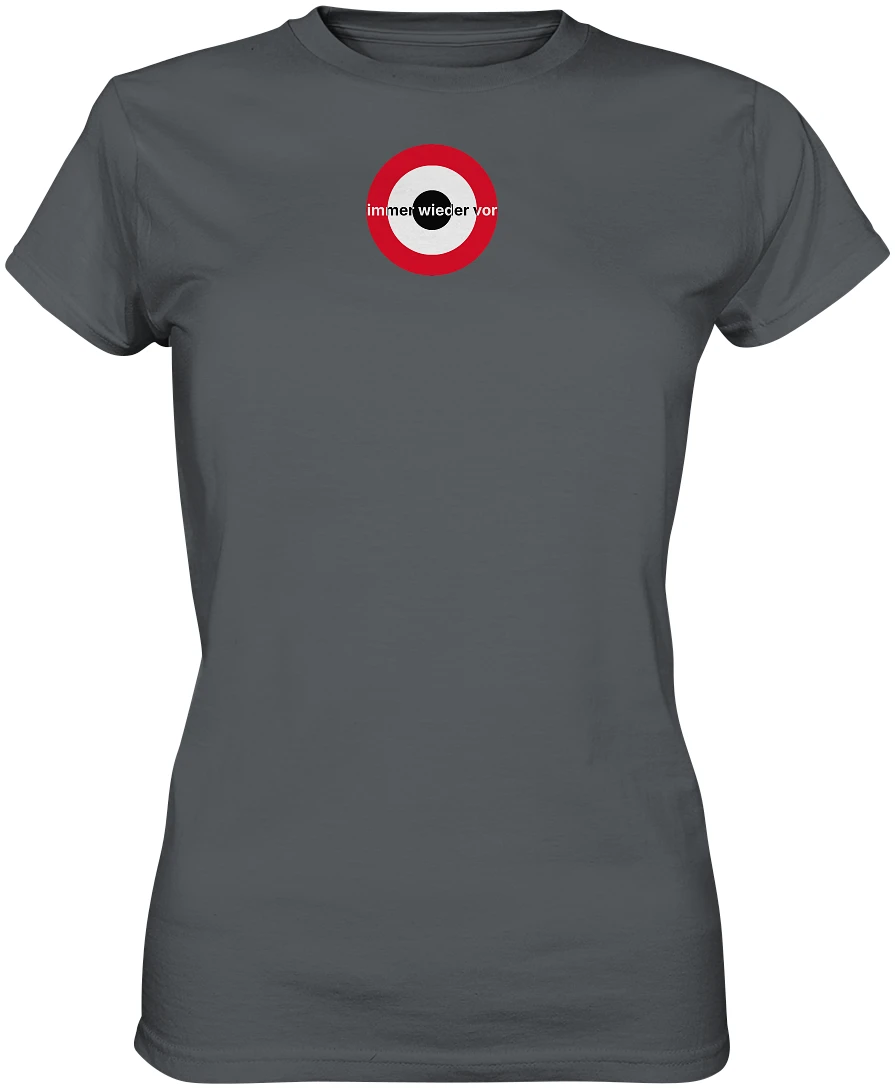 Freiburg Fan-T-Shirt Kokarde klein "immer wieder vor" - Ladies Premium Shirt Freiburg Fan-T-Shirt Kokarde klein "immer wieder vor" - Ladies Premium Shirt