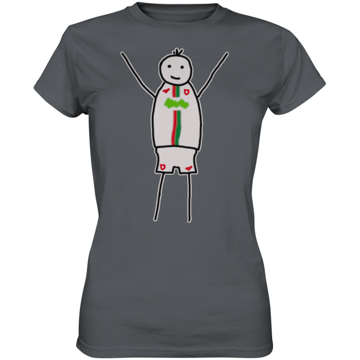 Augsburg Fan-T-Shirt Strichmännchen - Ladies Premium Shirt