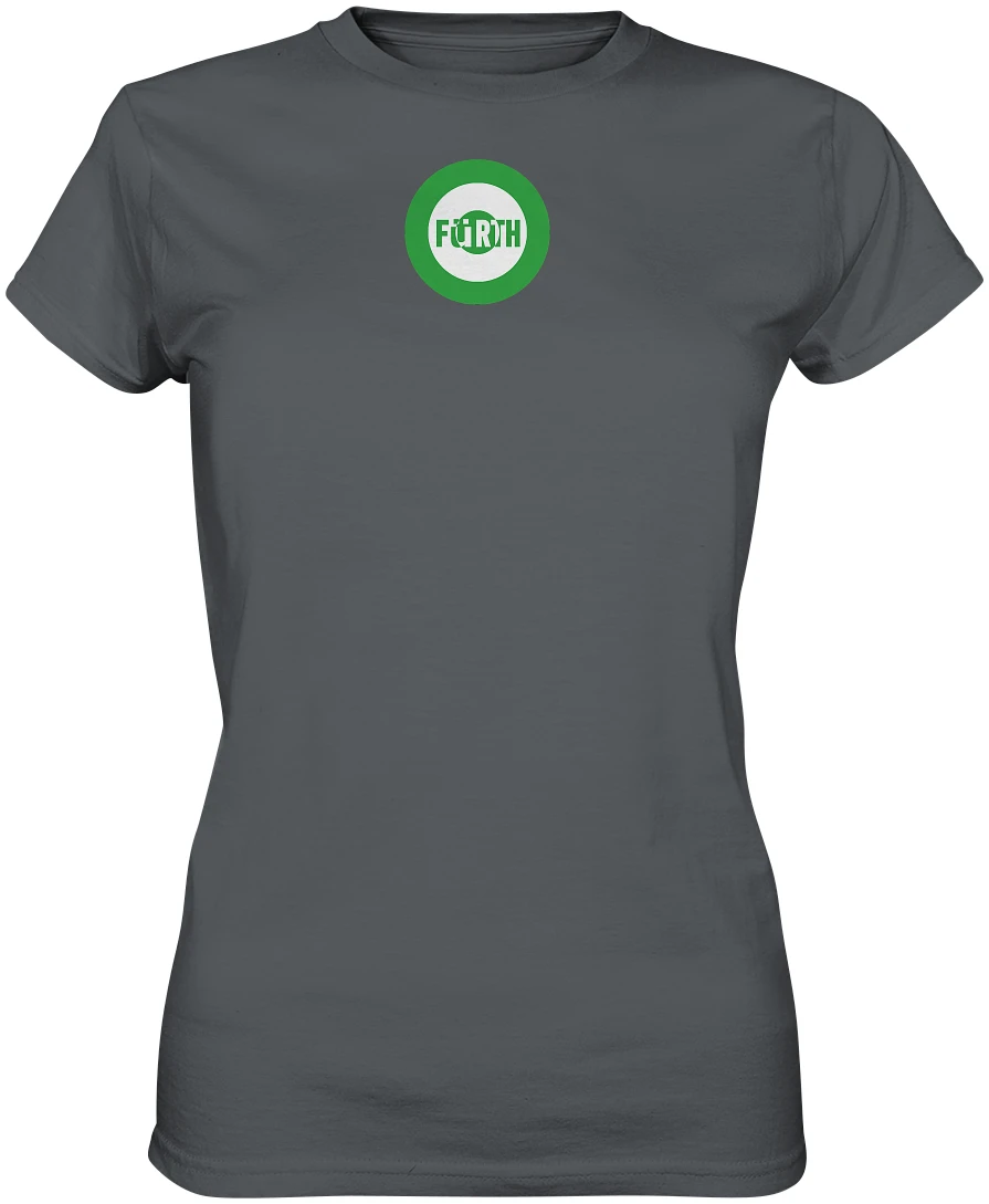Fürth Fan-T-Shirt Kokarde klein "Fürth" - Ladies Premium Shirt Fürth Fan-T-Shirt Kokarde klein "Fürth" - Ladies Premium Shirt