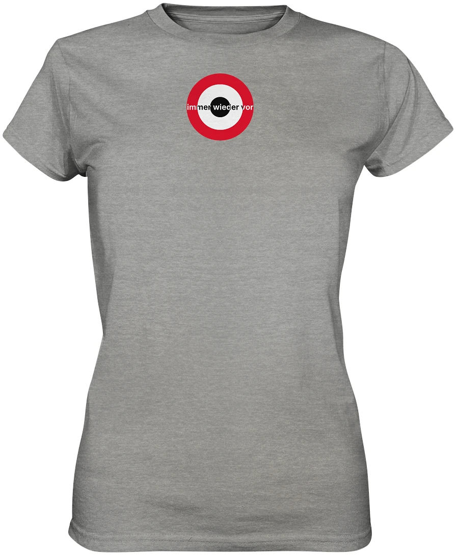 Freiburg Fan-T-Shirt Kokarde klein "immer wieder vor" - Ladies Premium Shirt Freiburg Fan-T-Shirt Kokarde klein "immer wieder vor" - Ladies Premium Shirt