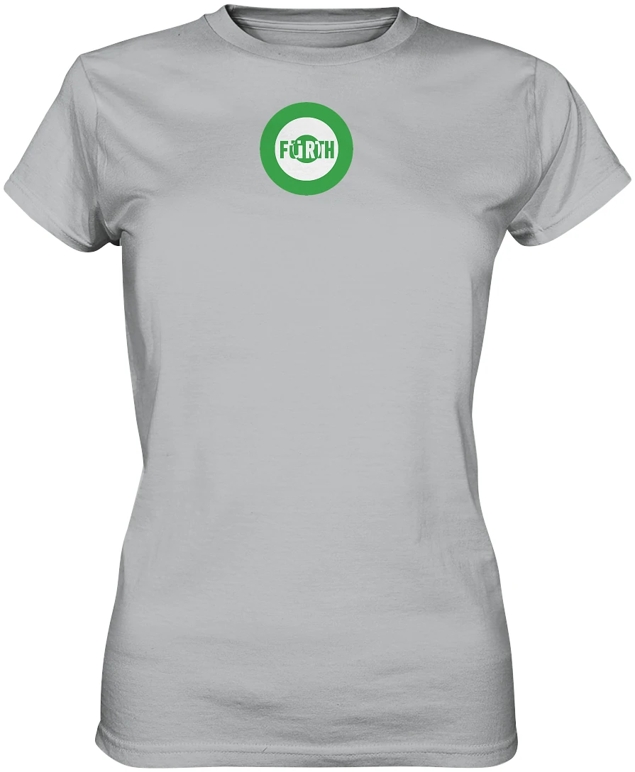 Fürth Fan-T-Shirt Kokarde klein "Fürth" - Ladies Premium Shirt Fürth Fan-T-Shirt Kokarde klein "Fürth" - Ladies Premium Shirt