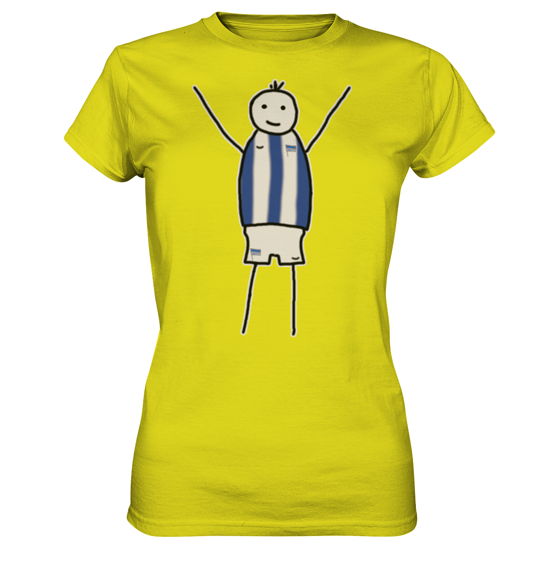 Berlin Fan-T-Shirt Strichmännchen - Ladies Premium Shirt Berlin Fan-T-Shirt Strichmännchen - Ladies Premium Shirt